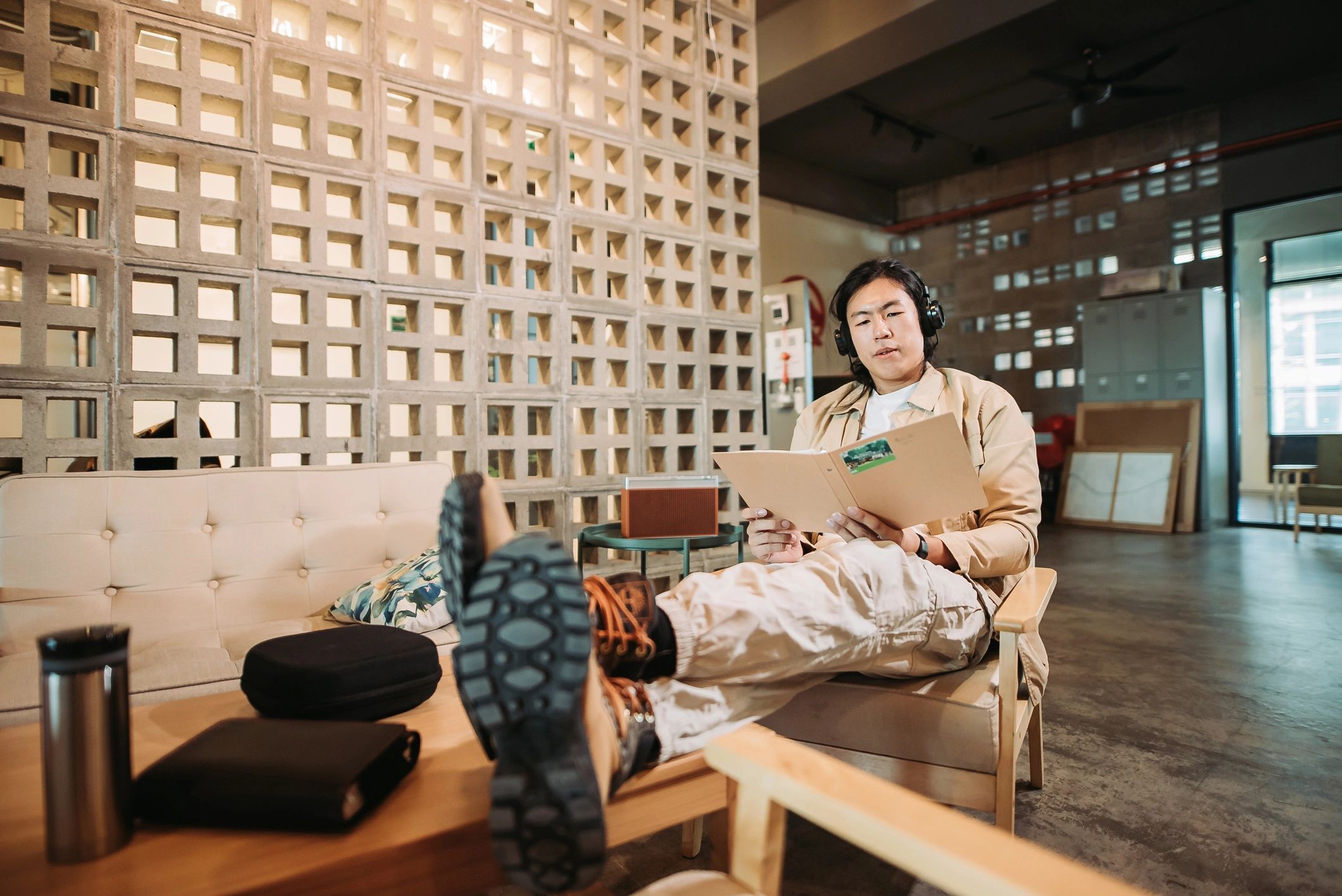 Creative professional working in a modern office